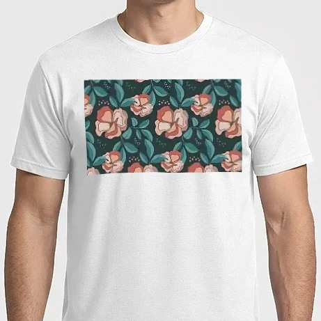 Férfi Imperial póló - Virágos minta