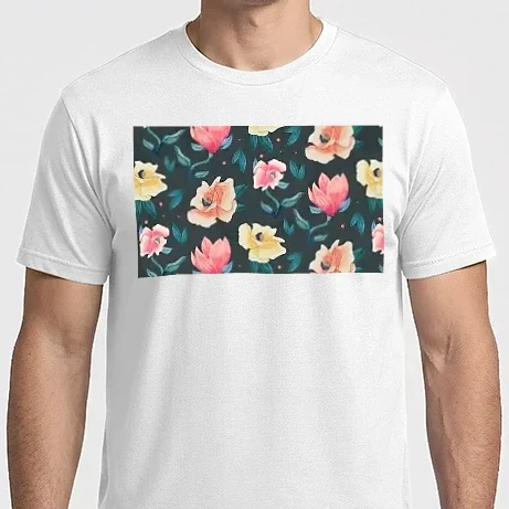 Férfi Imperial póló - Virágos minta