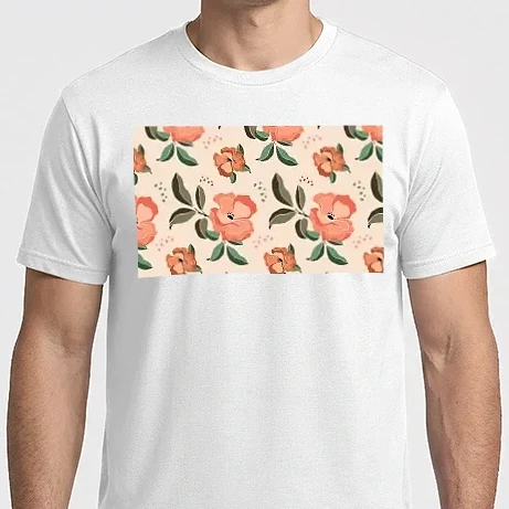 Férfi Imperial póló - Virágos minta