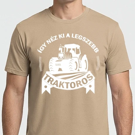 Férfi Imperial póló - Így néz ki a legszebb traktoros...