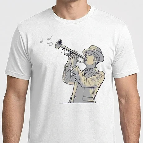 Férfi Imperial póló - jazz trompitás