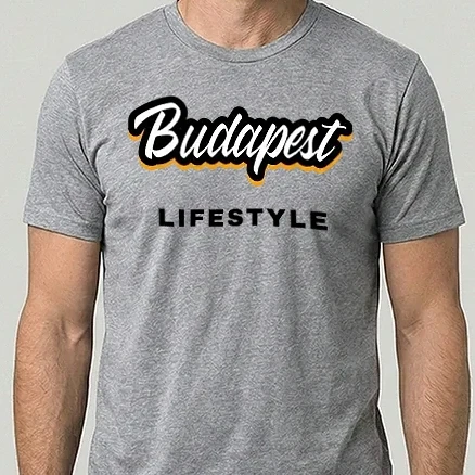 Férfi Alap póló - Budapest