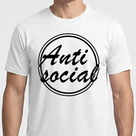 Férfi Imperial póló - Anti social