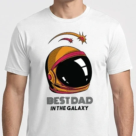 Férfi Imperial póló - Legjobb apa a galaxisban