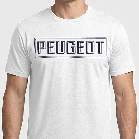 Férfi Imperial póló - Peugeot retro logo