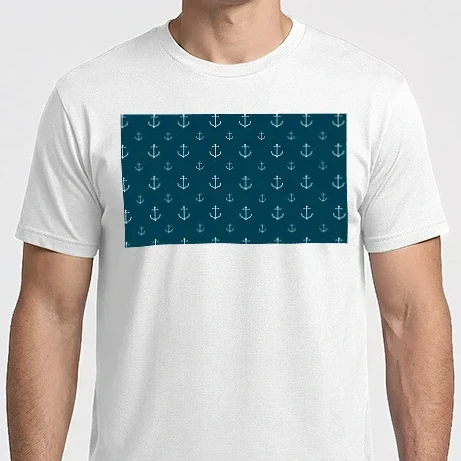 Férfi Imperial póló - Horgony minta