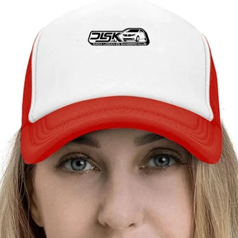 Trucker baseball sapka - DLSK (logó világos alapra)