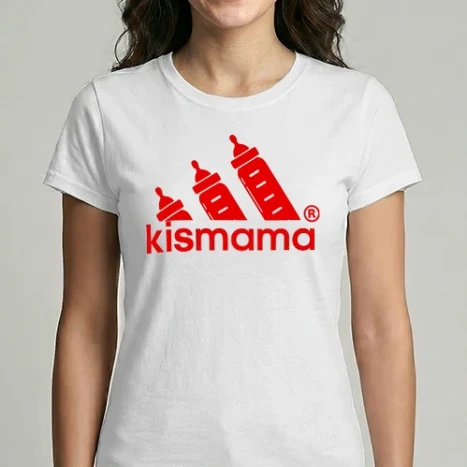 Női Imperial póló - Adidas kismama szerkesztőben színezhető jel és felirat