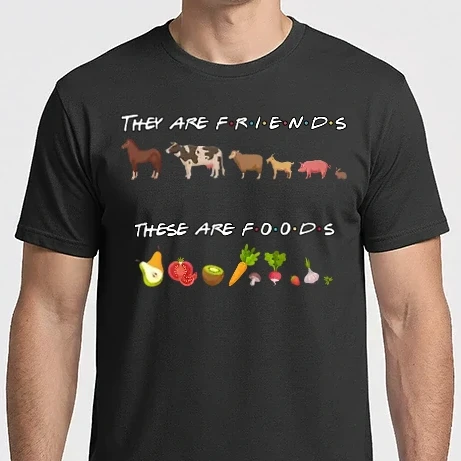 Férfi Imperial póló - Friends and foods