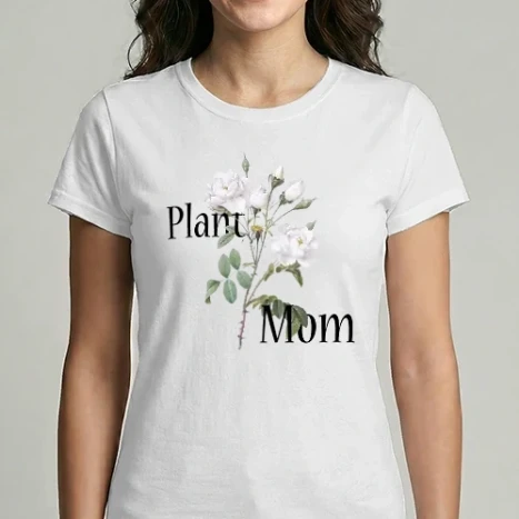 Női Imperial póló - Plant mom