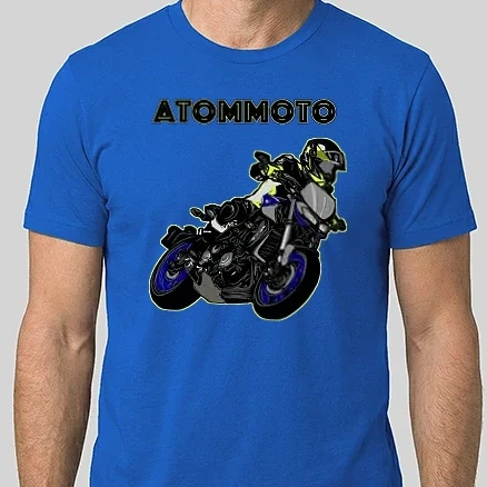 Férfi Alap póló - atommoto4