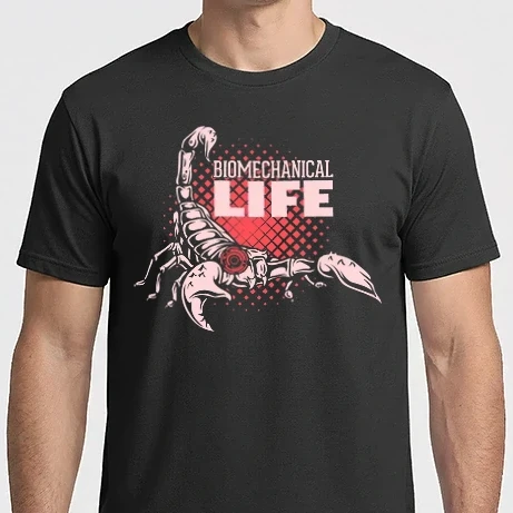 Férfi Imperial póló - Biomechanical Life