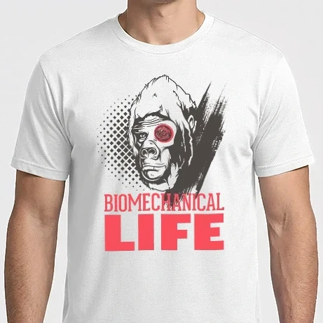 Férfi Imperial póló - Biomechanical Life 2
