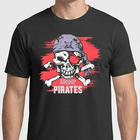 Férfi Imperial póló - Airship Pirates - Kalóz