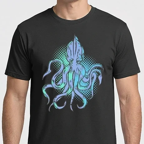 Férfi Imperial póló - Polip Cthulhu