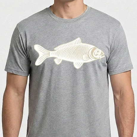 Férfi Imperial póló - fish-line-art