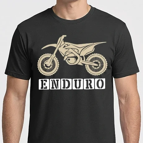 Férfi Imperial póló - Enduro krossz motor színezhető
