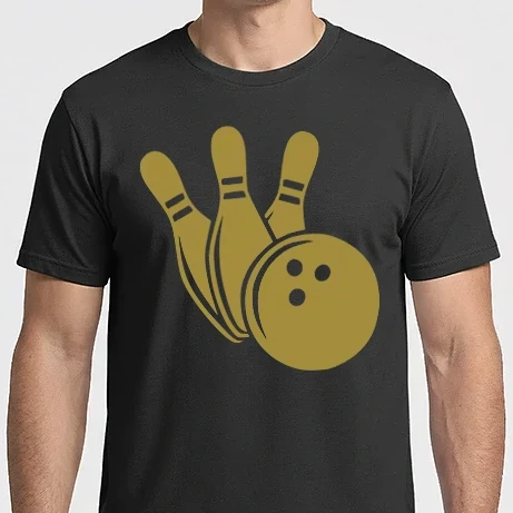 Férfi Imperial póló - bowling  színezhető 