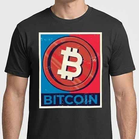 Férfi Imperial póló - Bitcoin Kriptovaluta