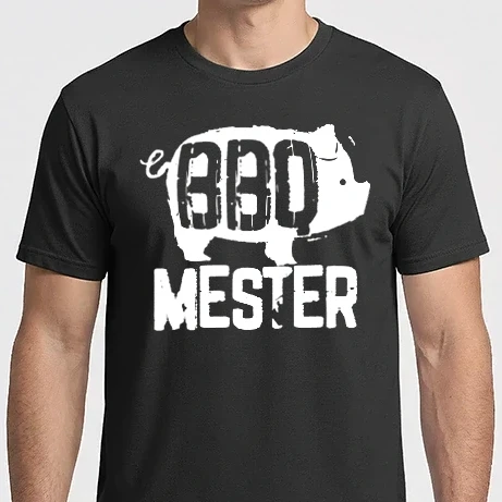 Férfi Imperial póló - BBQ MESTER malac