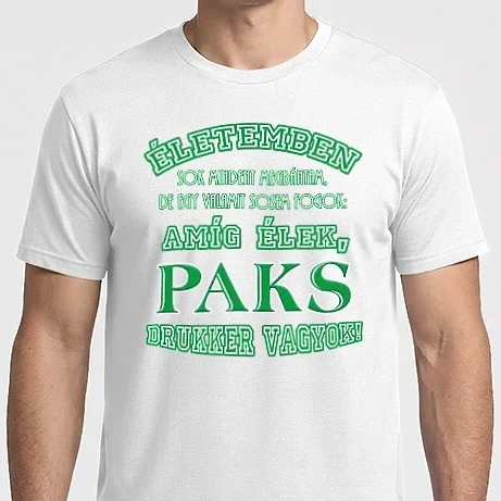 Férfi Imperial póló - Paks drukker