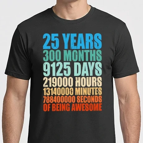 Férfi Imperial póló - 25 years of being awesome