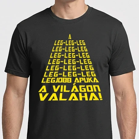 Férfi Imperial póló - Legebb apuka scifi