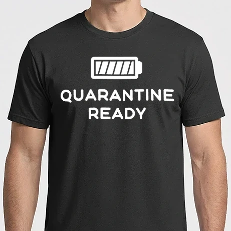 Férfi Imperial póló - Quarantine ready