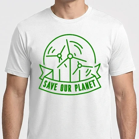 Férfi Imperial póló - Save Our Planet - Föld napja