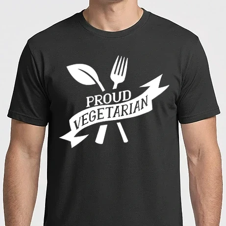 Férfi Imperial póló - Proud Vegetarian