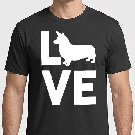 Férfi Imperial póló - LOVE Corgie 