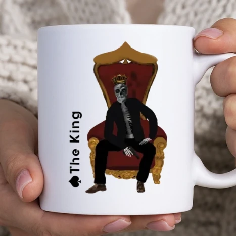 Fehér bögre - Dark King