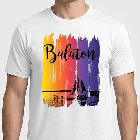 Férfi Imperial póló - Balaton hawaii style vitorlás