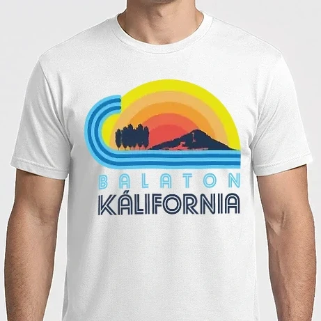 Férfi Imperial póló - Balaton Kálifornia retro