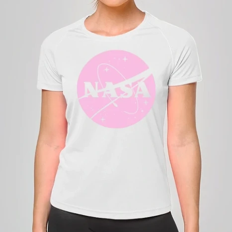 Női sportmez - színezhető NASA minta