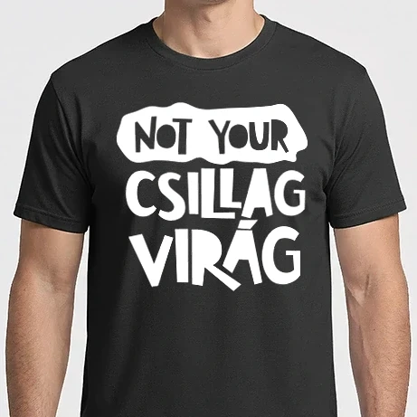 Férfi Imperial póló - not your csillagvirág