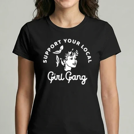 Női Imperial póló - Support your local girl gang