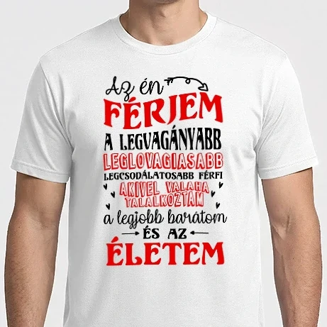 Férfi Imperial póló - Az én férjem