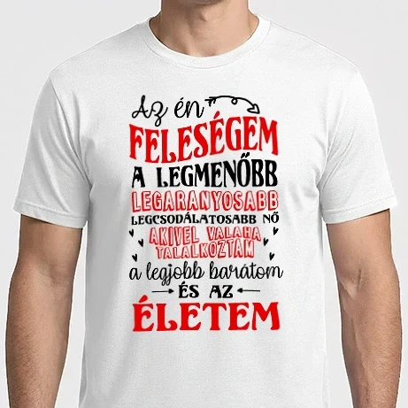 Férfi Imperial póló - Az én feleségem