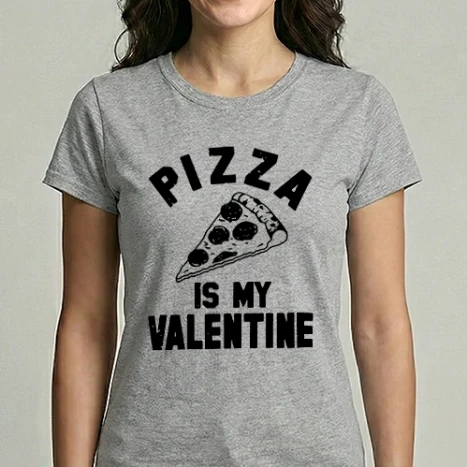Női Imperial póló - Pizza is valentine