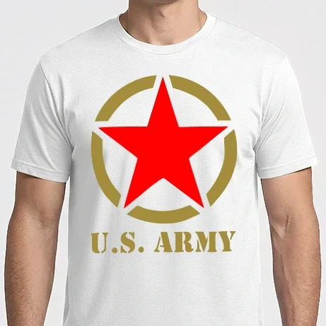 Férfi Imperial póló - US Army színezhető logo