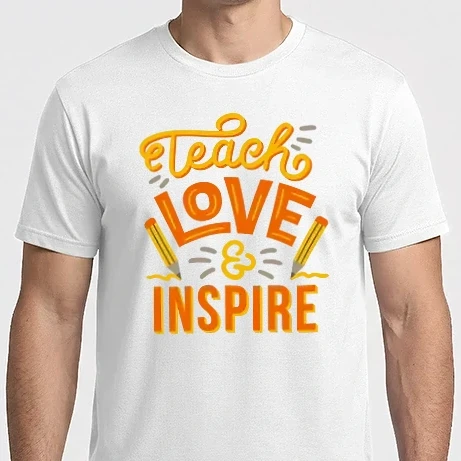 Férfi Imperial póló - Teach Love Inspire Tanároknak