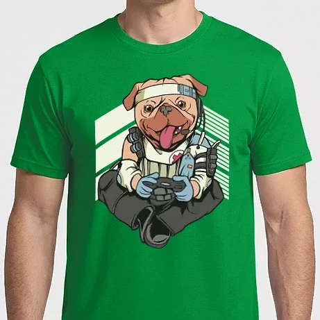 Férfi Imperial póló - Gamer mopsz
