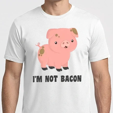 Férfi Imperial póló - I'm not bacon