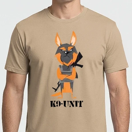 Férfi Imperial póló - K9 egység - Rendőrkutya