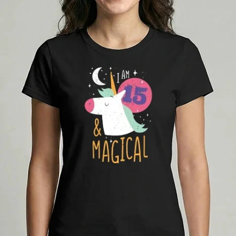 Női Imperial póló - I'm 15 and Magical Unikornis