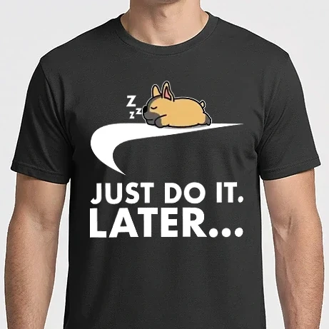 Férfi Imperial póló - Just Do it French Bulldog