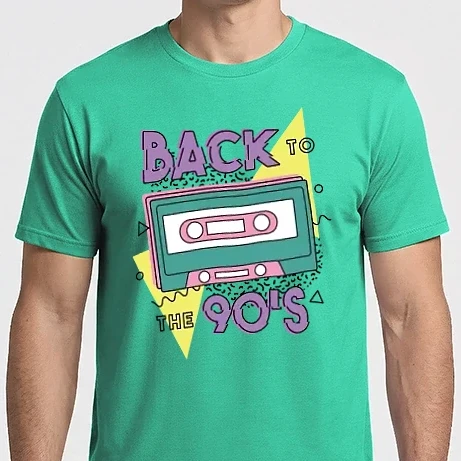Férfi Imperial póló - Back to the 90's