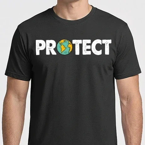 Férfi Imperial póló - Protect earth pm
