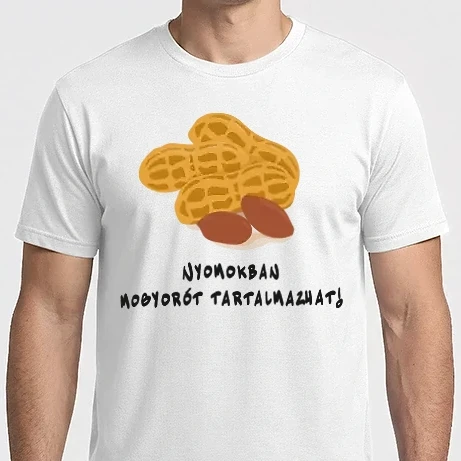 Férfi Imperial póló - Nyomokban mogyorót tartalmazhat!